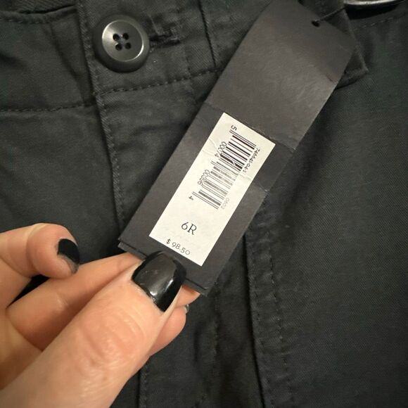 Banana Republic Grey Twill Joggers Women’s Size 6 NWT - Picture 3 of 8